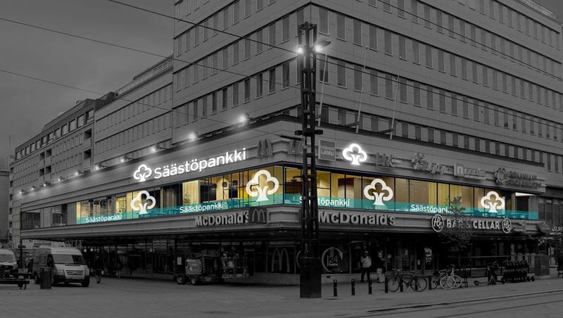 Säästöpankin brändikuva.