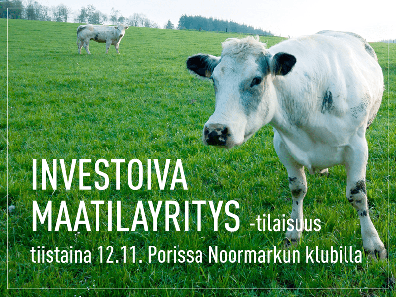 Huittisten Säästöpankin Investoiva maatilayritys