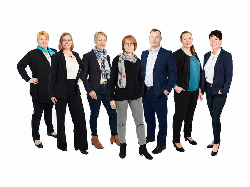 Lammin Säästöpankin sijoitusasiantuntijat.