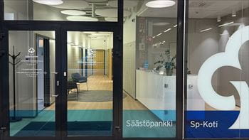 Säästöpankki Sinetin uusi Muuramen konttori.