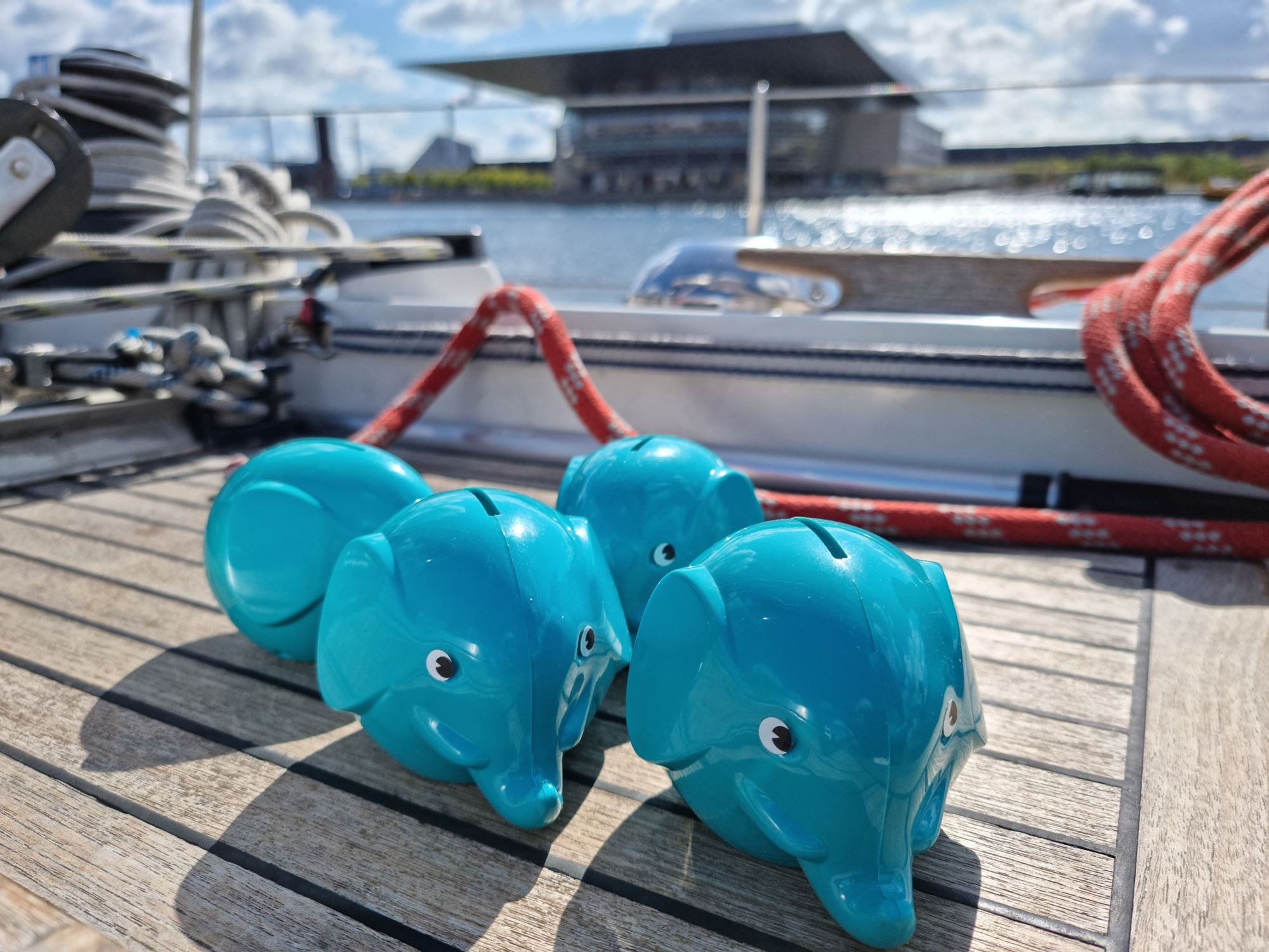 Säästöfantit Kööpenhaminassa.