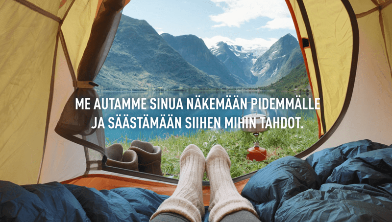 Me Säästöpankissa autamme sinua näkemään pidemmälle
