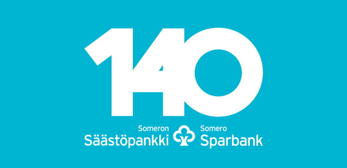 Someron Säästöpankki 140v.
