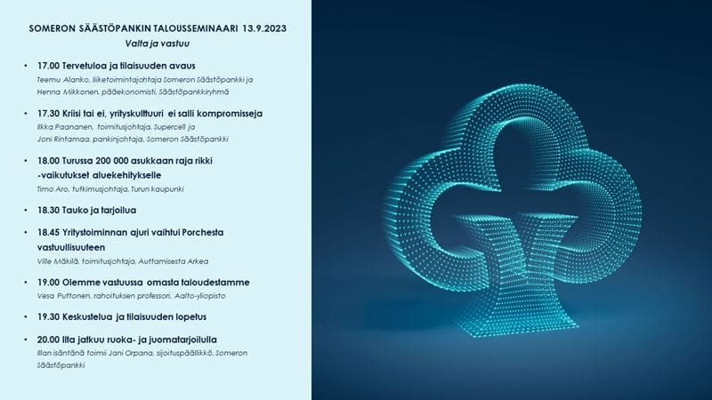 Talousseminaari agenda
