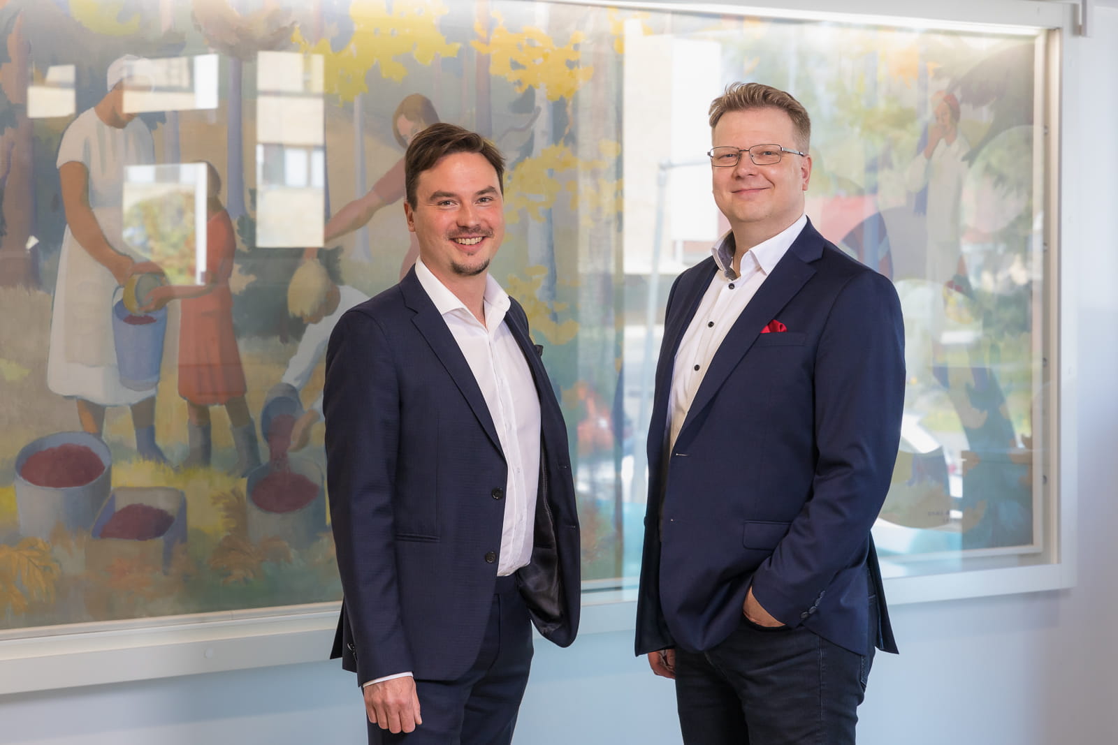 Joni Rintamaa ja Petri Siviranta.