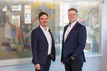 Joni Rintamaa ja Petri Siviranta.