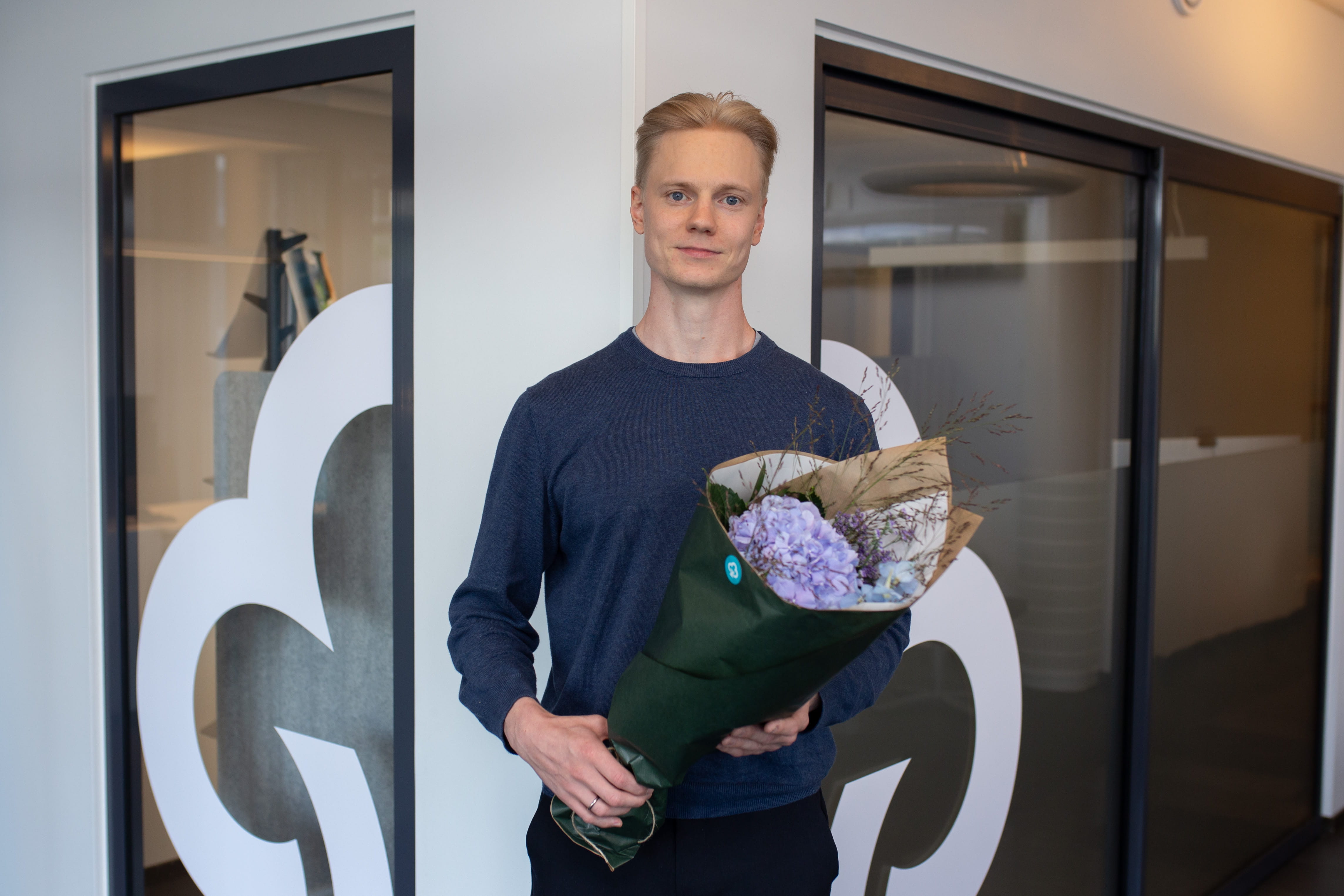 Suositteluarvonnan voittaja Oskari Riuttala.