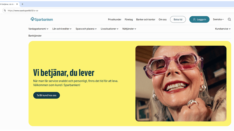 Säästöpankin brändikuva.