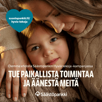 Hyviä tekoja -kampanjan somekuva.