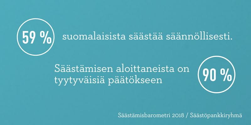 Säästämisbarometri 2018 – nuoret tahtovat säästää