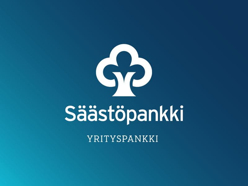 Säästöpankki Yrityspankki -logo.