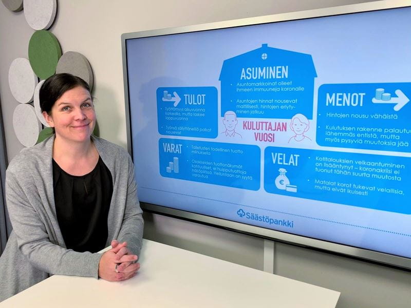 Henna Mikkonen - Suhdannekatsaus 1/2021.