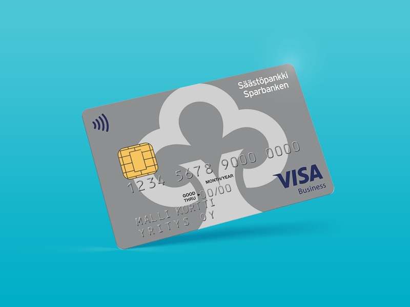Visa Business Debit -pankkikortti Säästöpankista