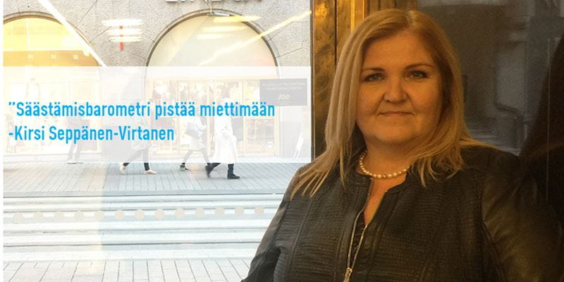 Blogikuvitus - Kirsi Säästöpankin brändikuva.