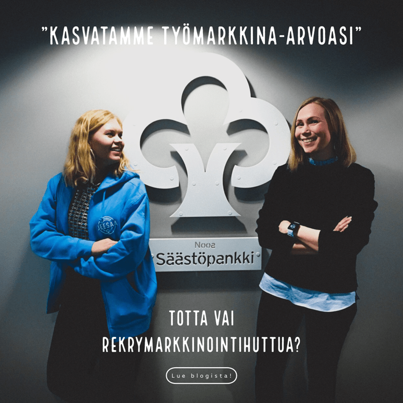 Kasvatamme työmarkkina-arvoasi