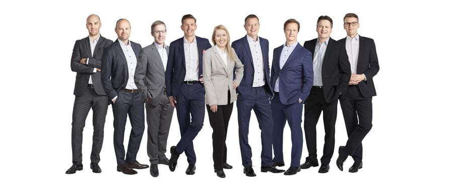 Mark Mattila, Mikko Rautiainen, Evgeny Artemenkov, Anders Pelli, Virve Valonen, Petteri Vaarnanen, Lassi Kallio, Olli Tuuri, Johan Hamström.