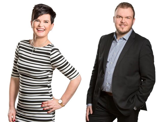 Företagarna Heli och Markus