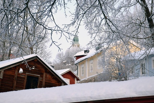 Porvoo talvella