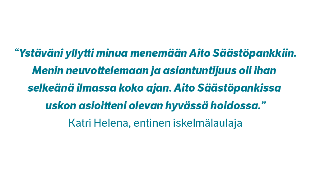 Säästöpankin brändikuva.